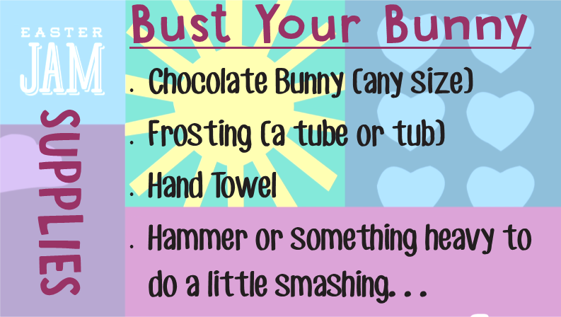 bust your bunny supplies image bust your bunny supplies image