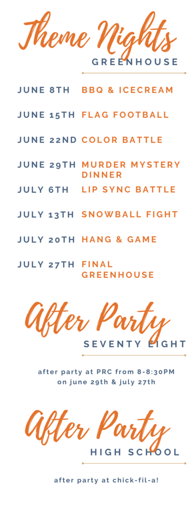 Themes and Party Info